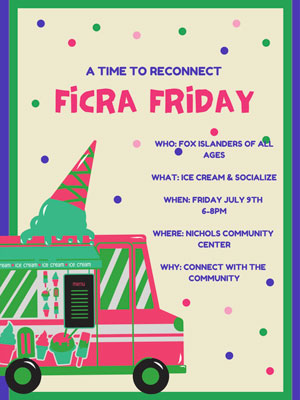 FICRA Friday Ice Cream Social